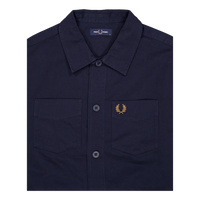 Twill Overshirt 608 Navy