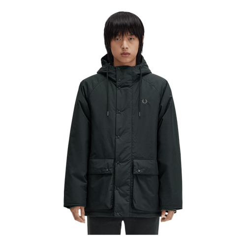 Fred Perry Padded Zip Through Jkt Q20 Night Green – Stayhard.com