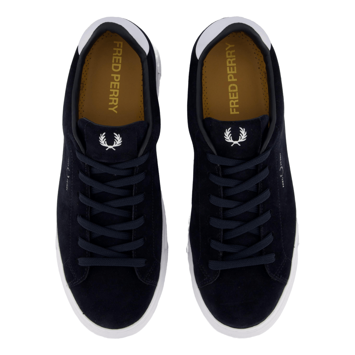 B71 Suede 238 Navy / White / White