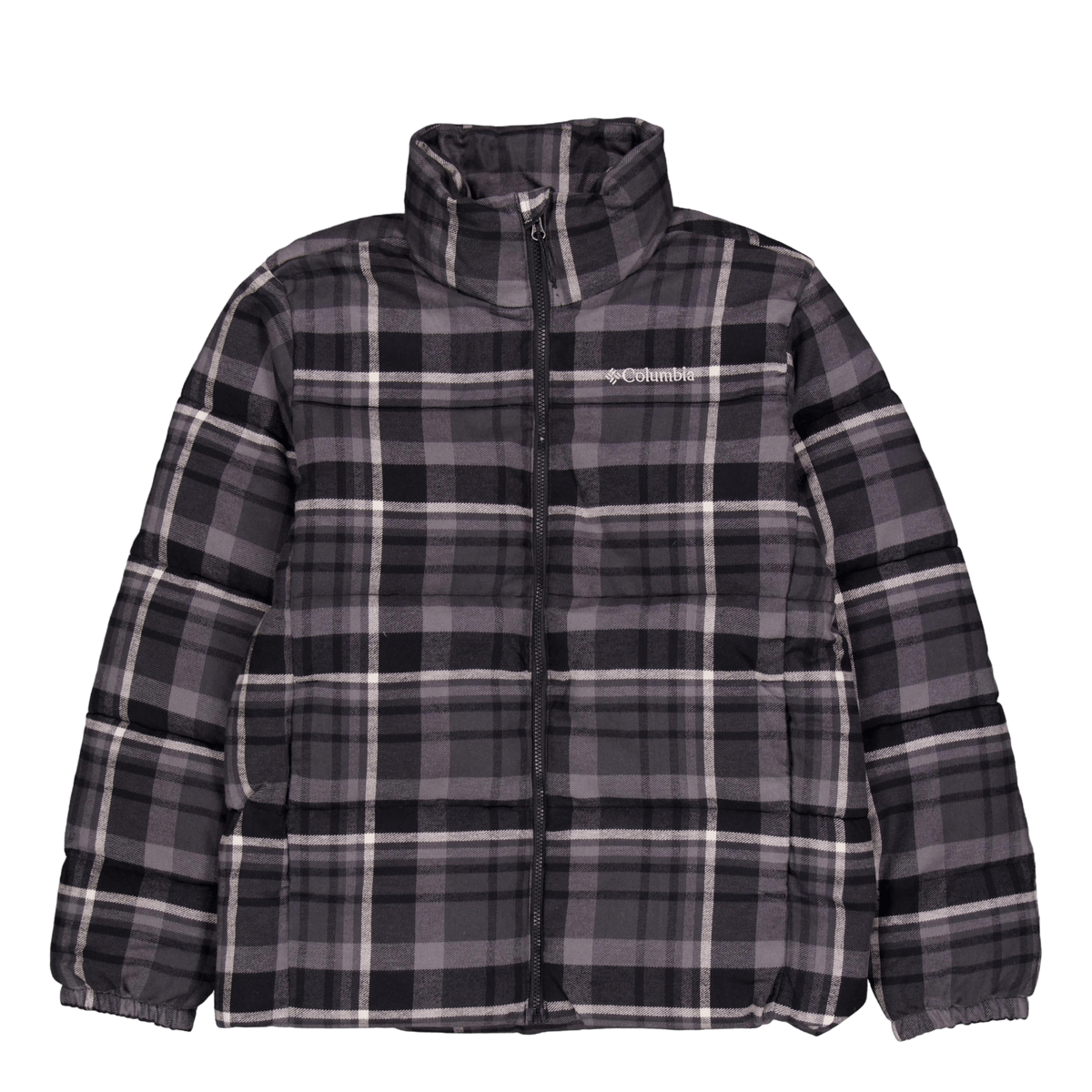 Puffect™ Novelty Jacket Black Multi Plaid