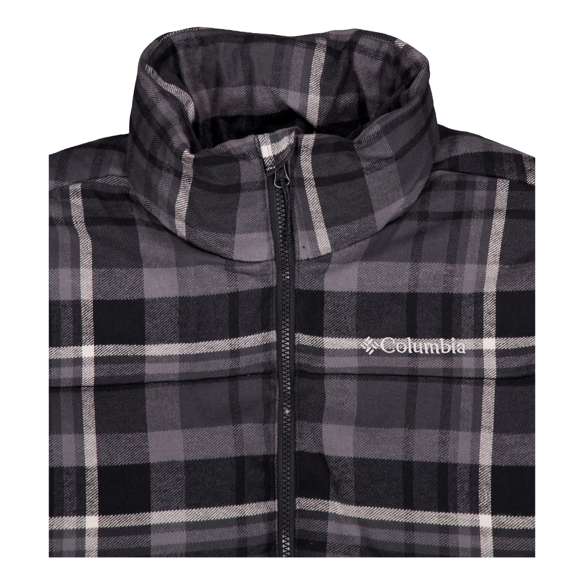 Puffect™ Novelty Jacket Black Multi Plaid