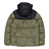 Puffect™ Ii Hooded Jacket Stone Green, Black