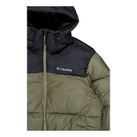 Puffect™ Ii Hooded Jacket Stone Green, Black