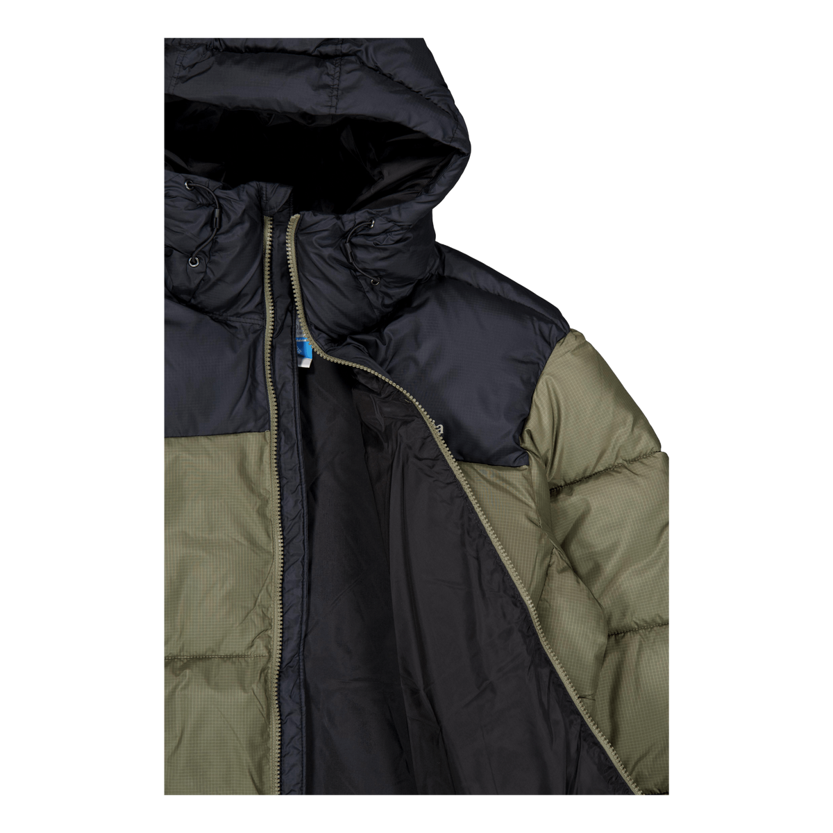 Puffect™ Ii Hooded Jacket Stone Green, Black