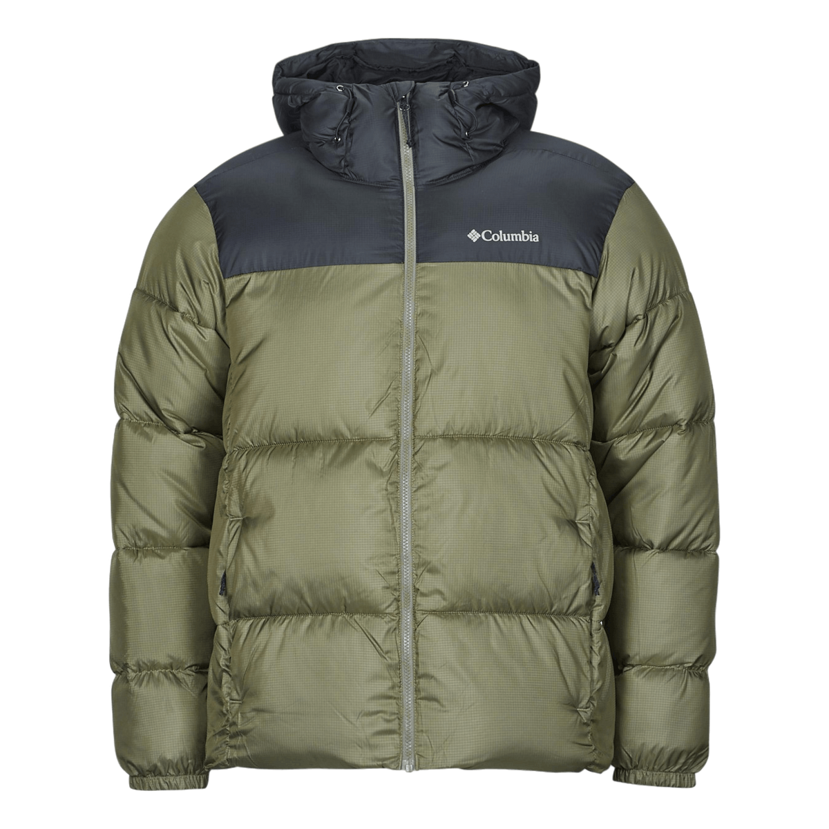 Puffect™ Ii Hooded Jacket Stone Green, Black