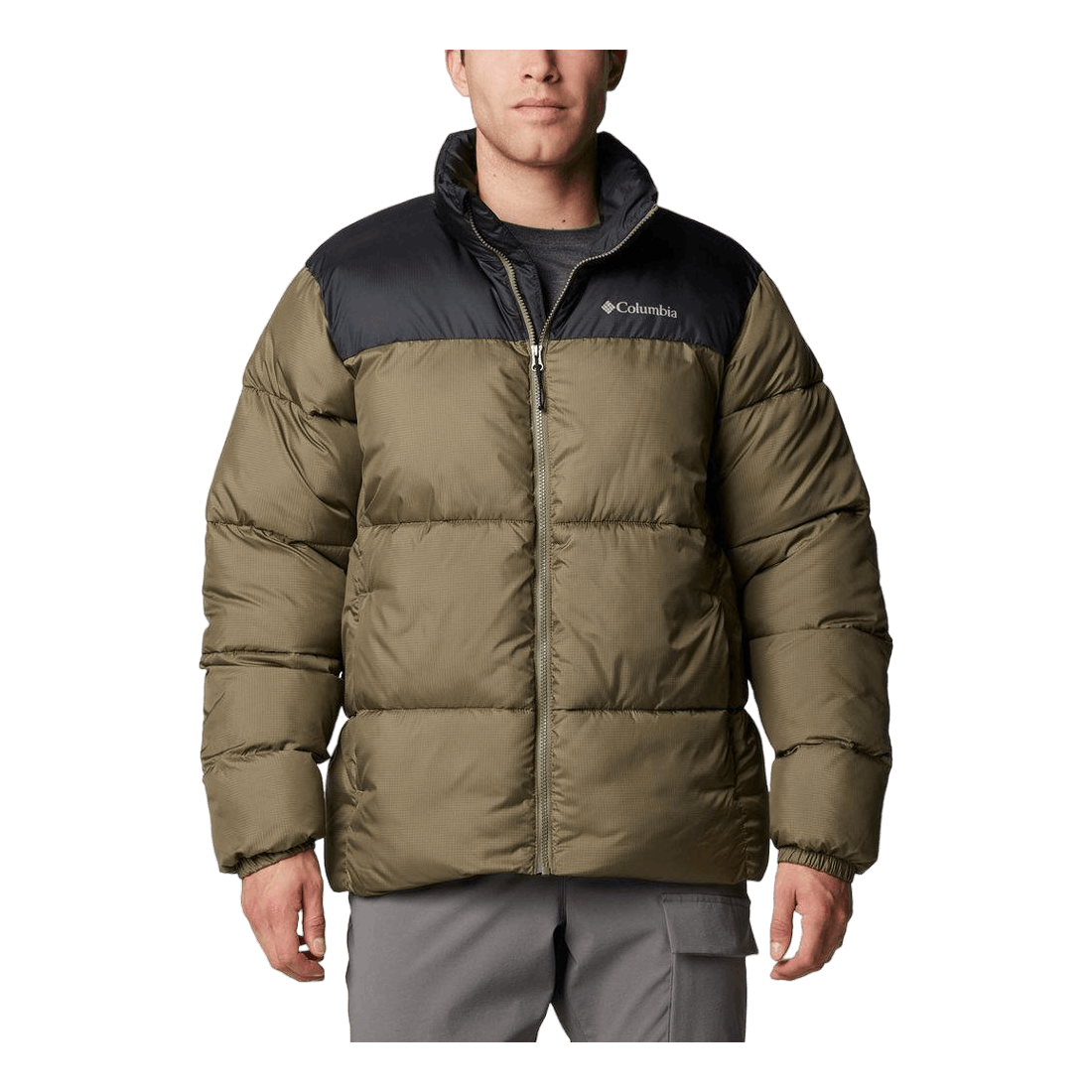 Puffect™ Iii Jacket Stone Green, Black