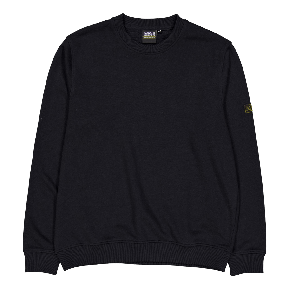 B.intl Outline Badge Crew Black