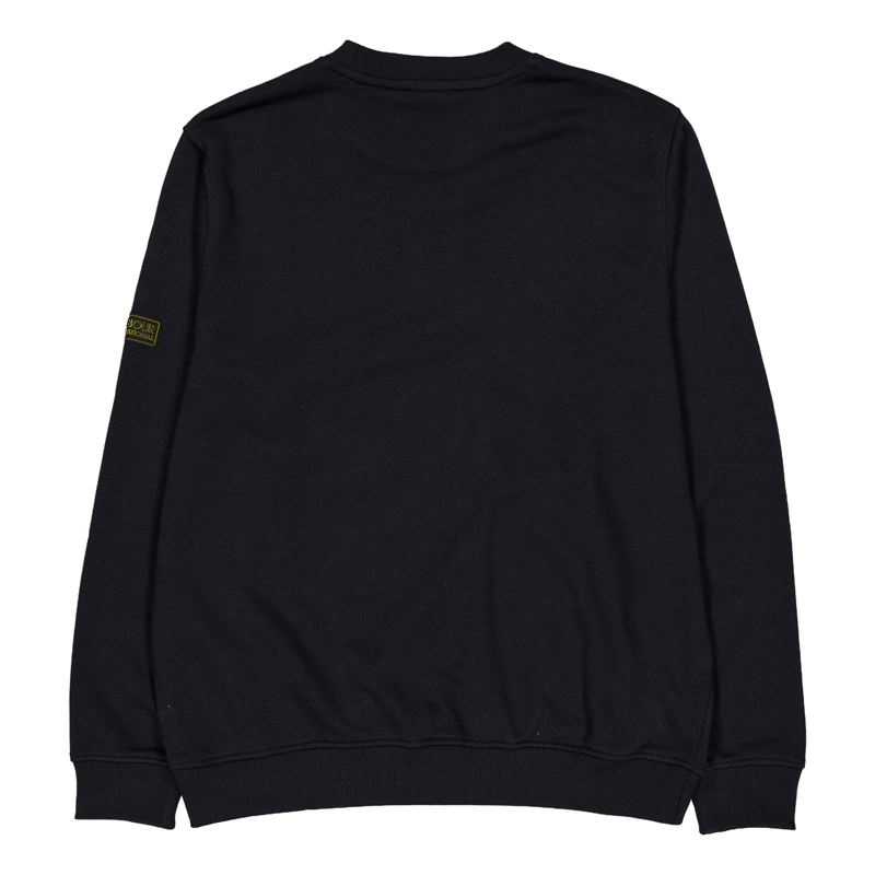 B.intl Outline Badge Crew Black