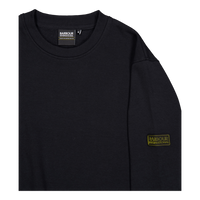 B.intl Outline Badge Crew Black