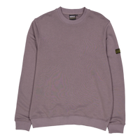 B.intl Outline Badge Crew Plum Grey