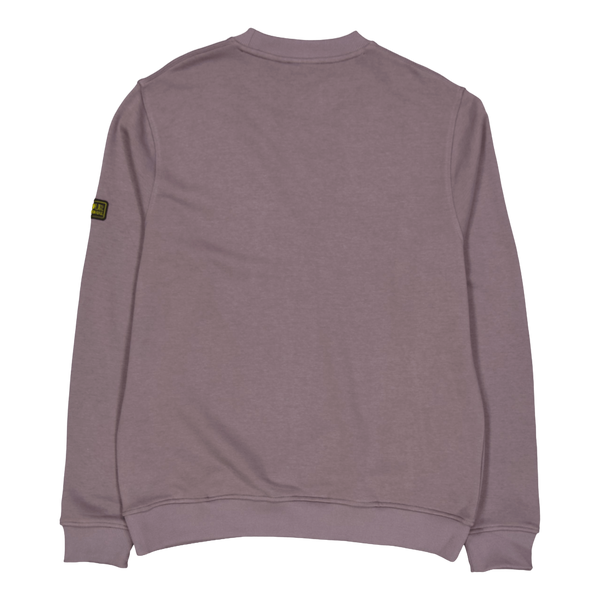 B.intl Outline Badge Crew Plum Grey