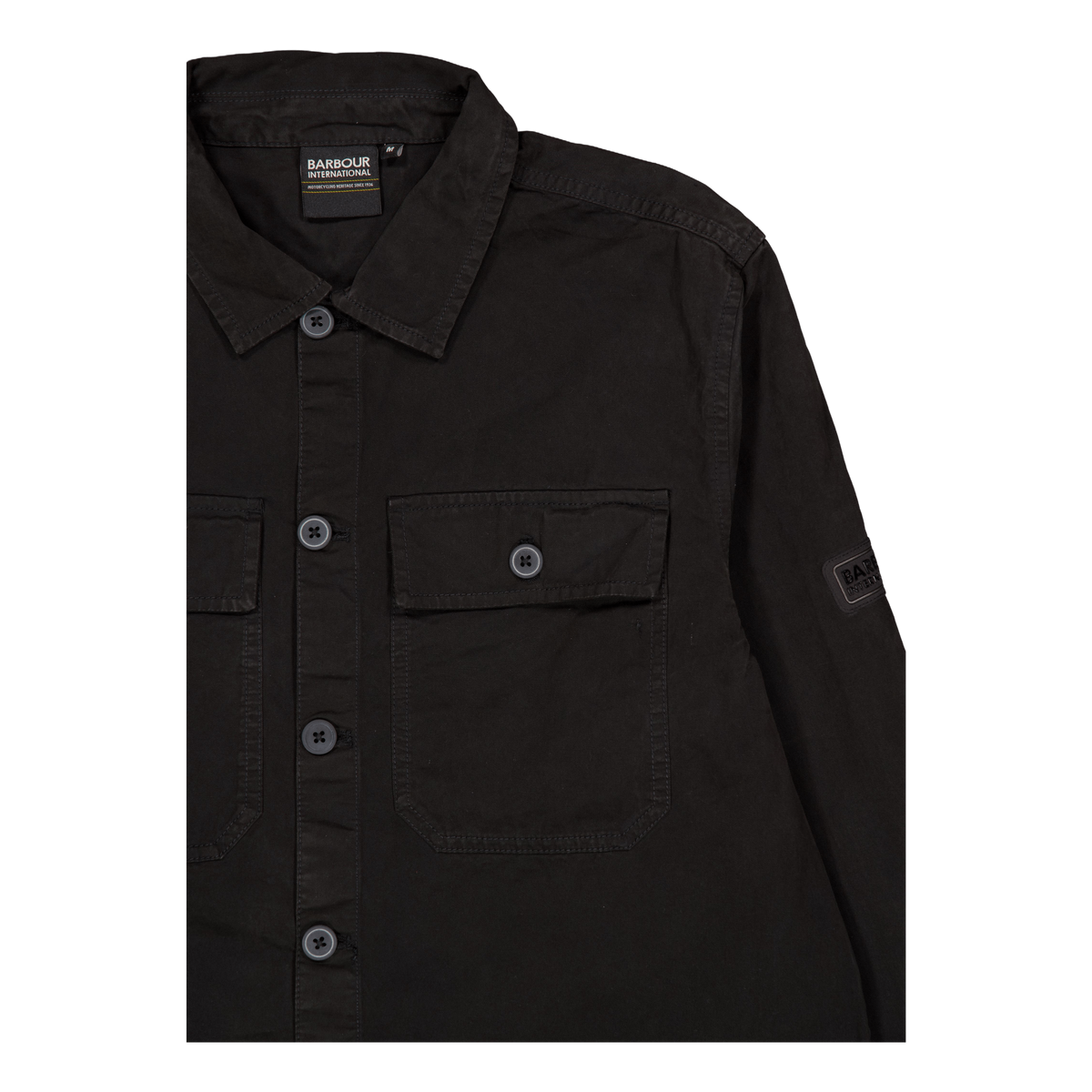 B.intl Arlo Overshirt Black