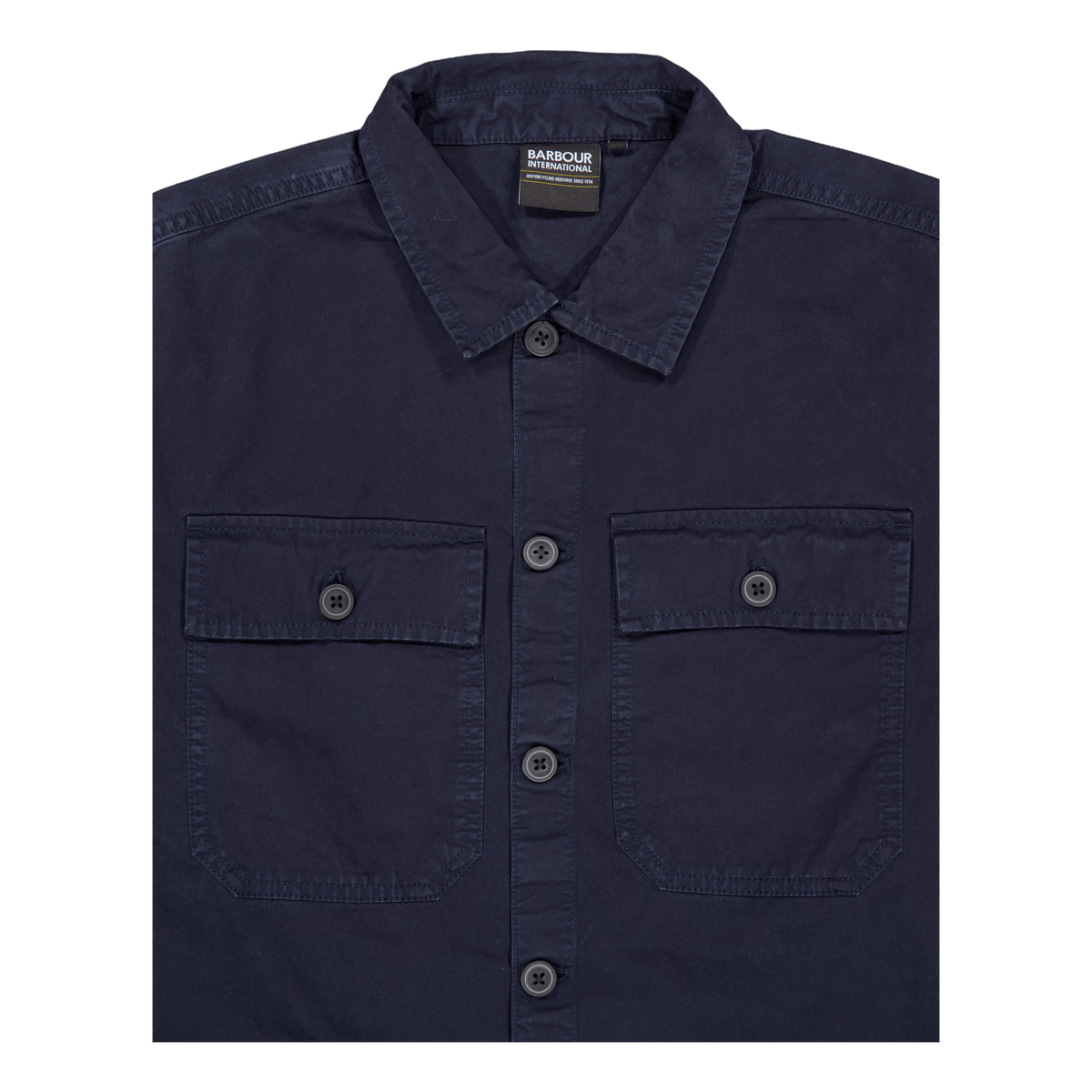 B.intl Arlo Overshirt Navy