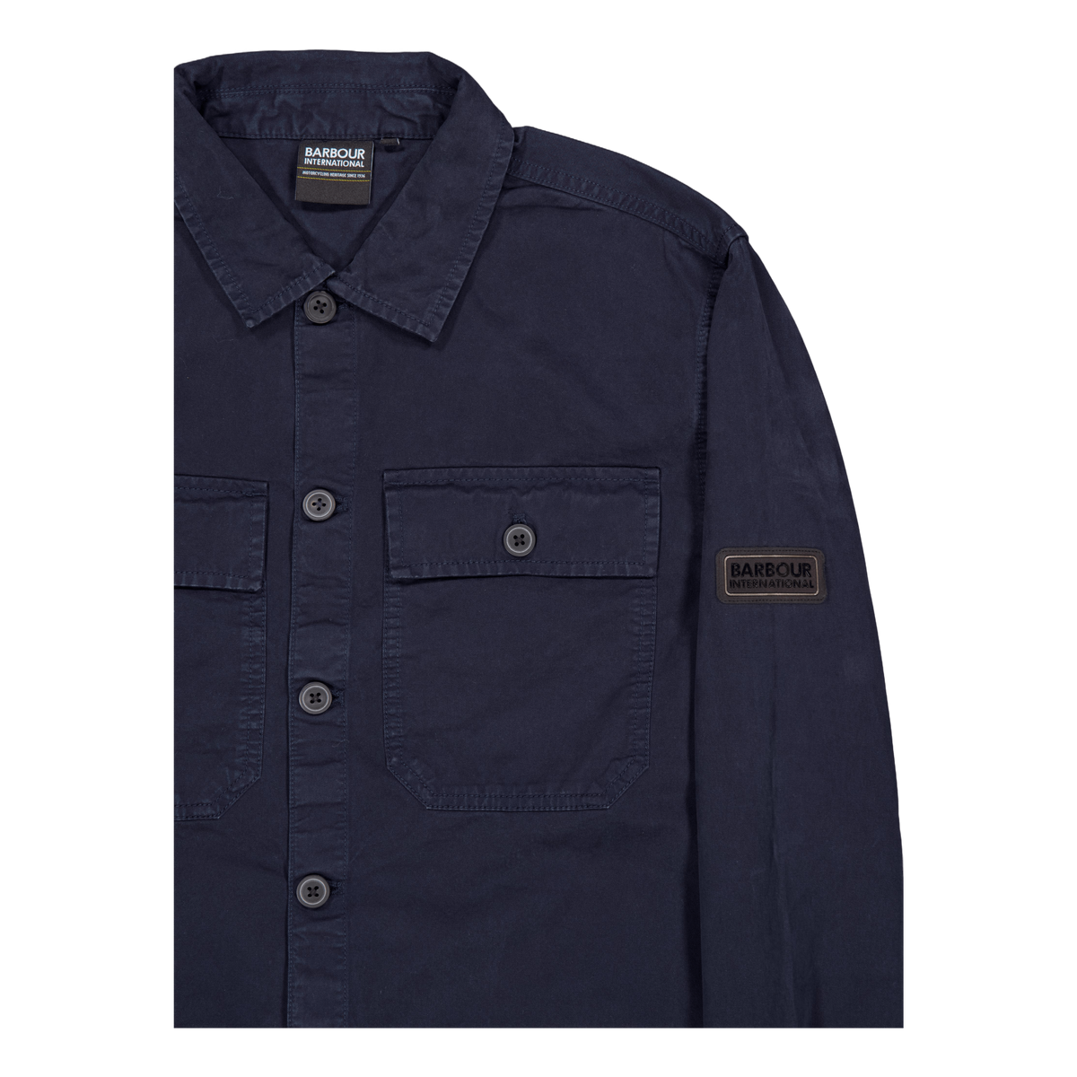 B.intl Arlo Overshirt Navy