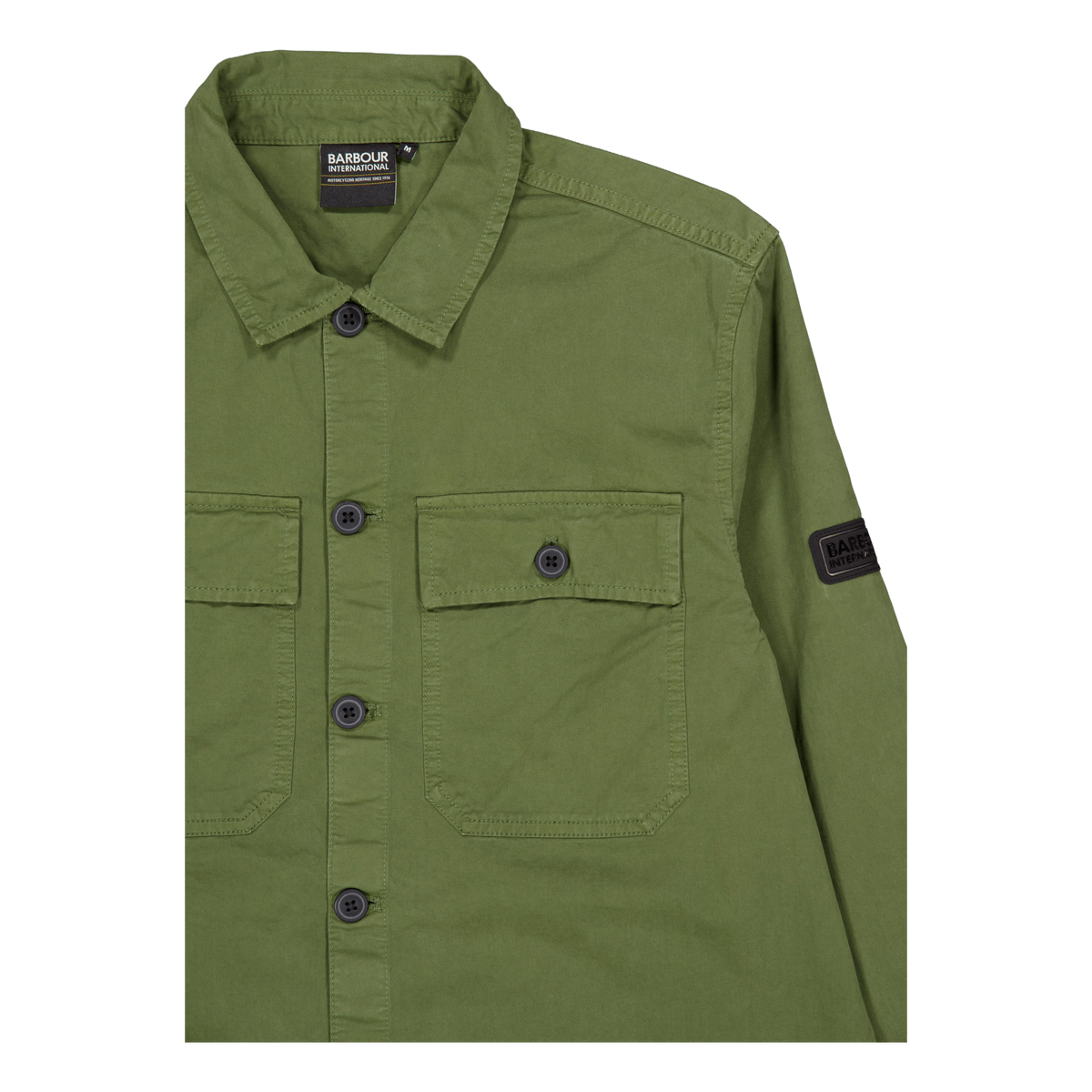 B.intl Arlo Overshirt Burnt Olive