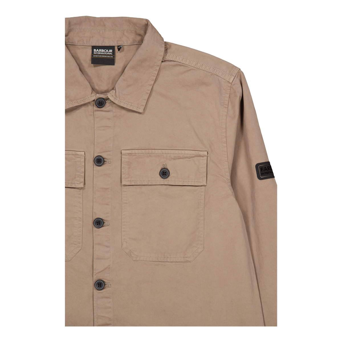 B.intl Arlo Overshirt Brindle