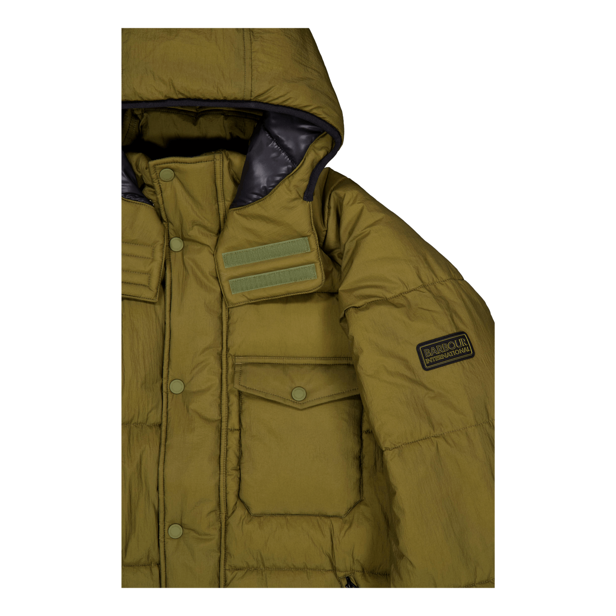 B.intl Haze Puffer Jacket Military Olive