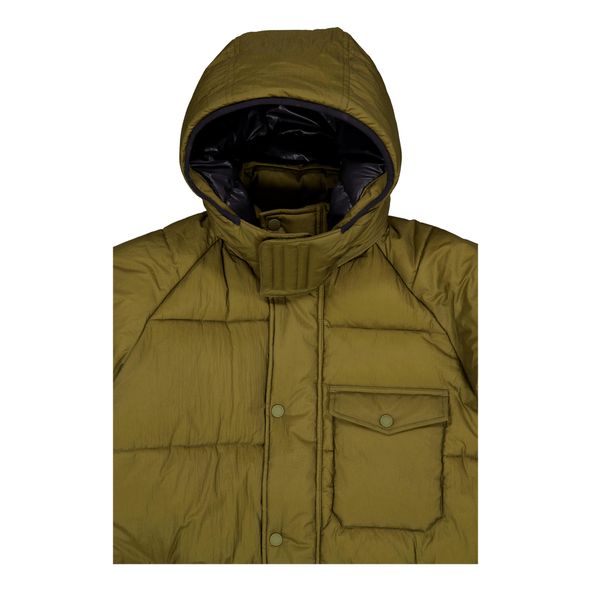 B.intl Haze Puffer Jacket Military Olive