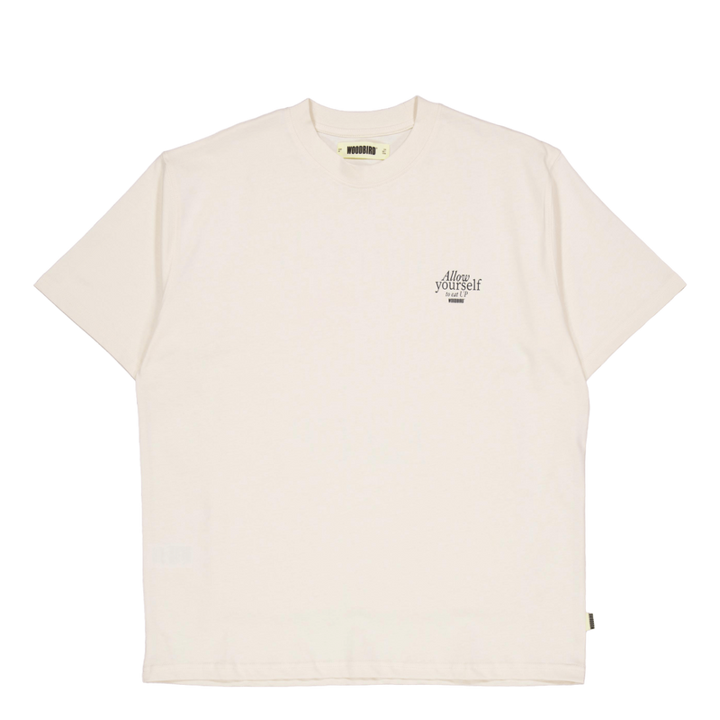 Wbbaine Eat Tee Off White