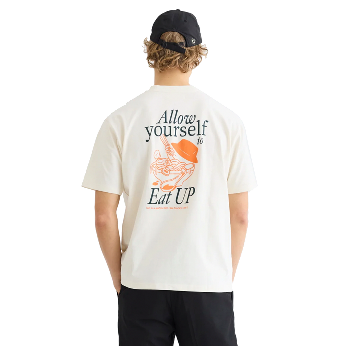 Wbbaine Eat Tee Off White