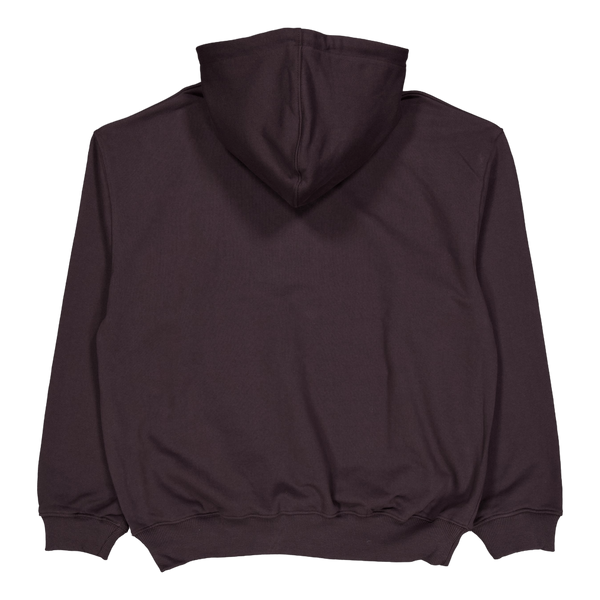 Wbpope Globe Hoodie Chocolate Brown