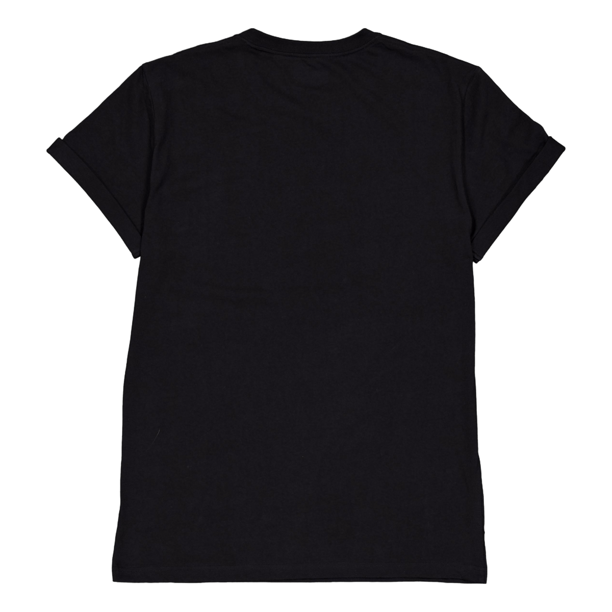 Roll-up Tee Black