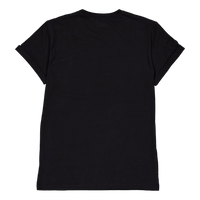 Roll-up Tee Black