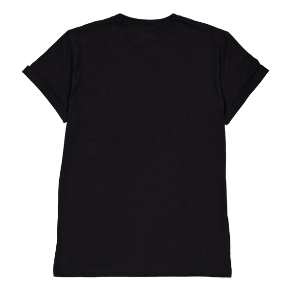 Roll-up Tee Black