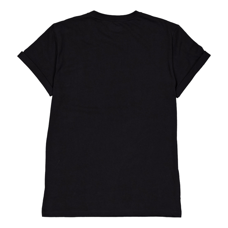 Roll-up Tee Black