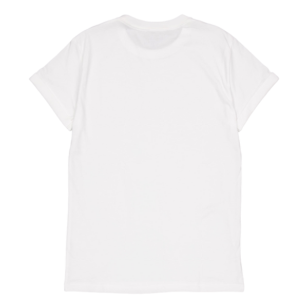 Roll-up Tee White