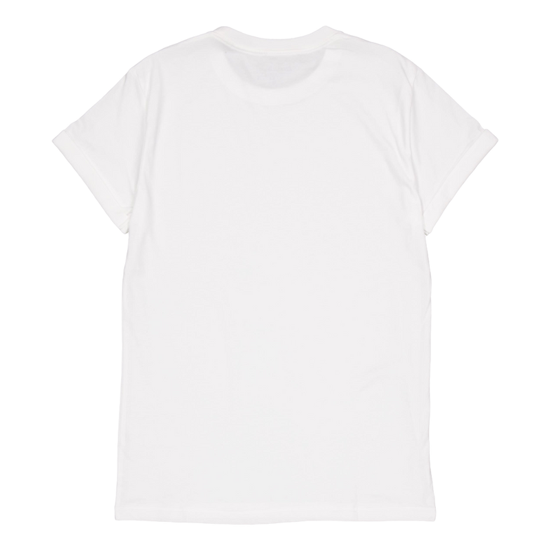 Roll-up Tee White