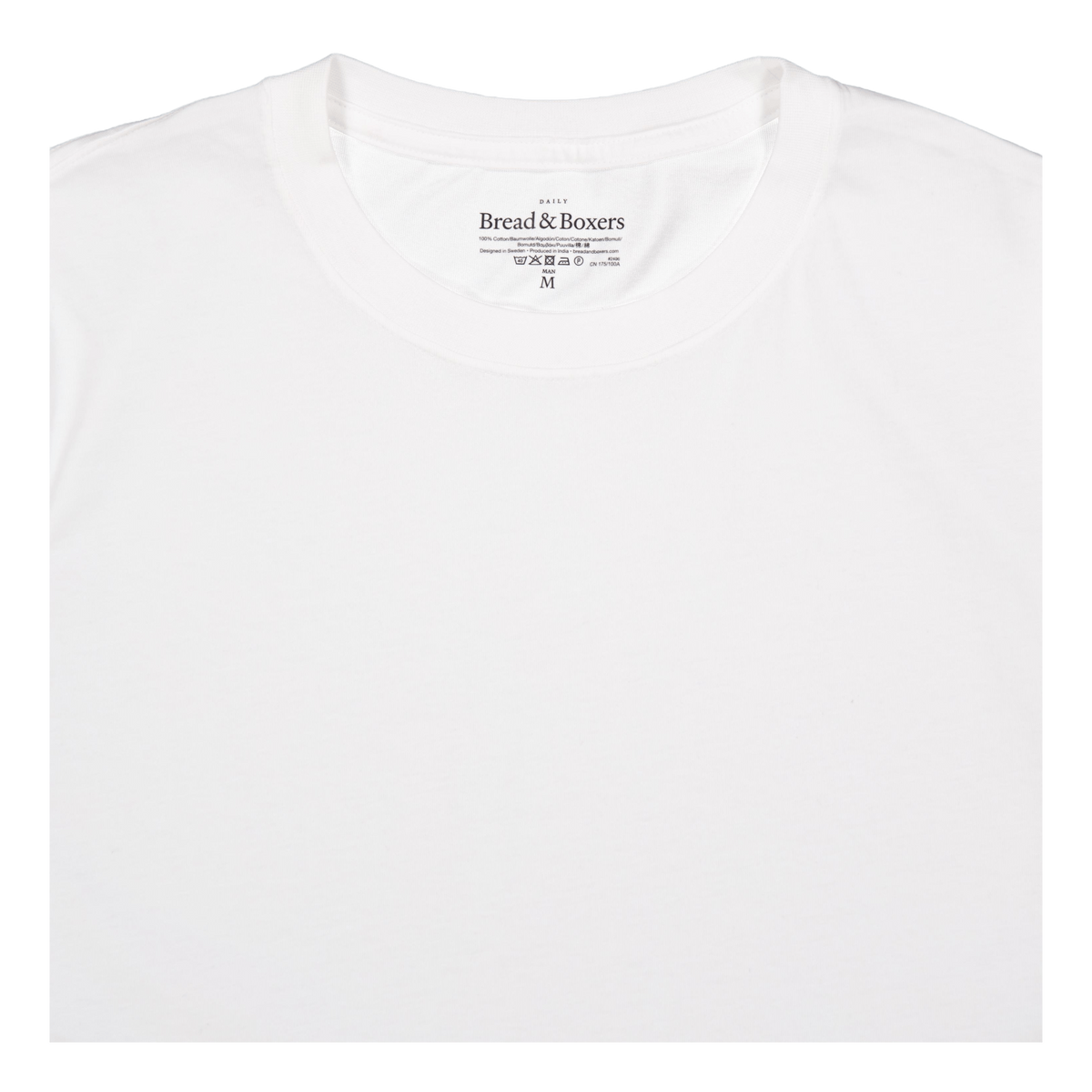 Roll-up Tee White