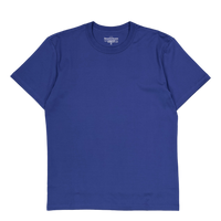 Crew-neck Pima Ink Blue