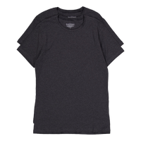 Crew-neck 2-pack Dark Grey Melange