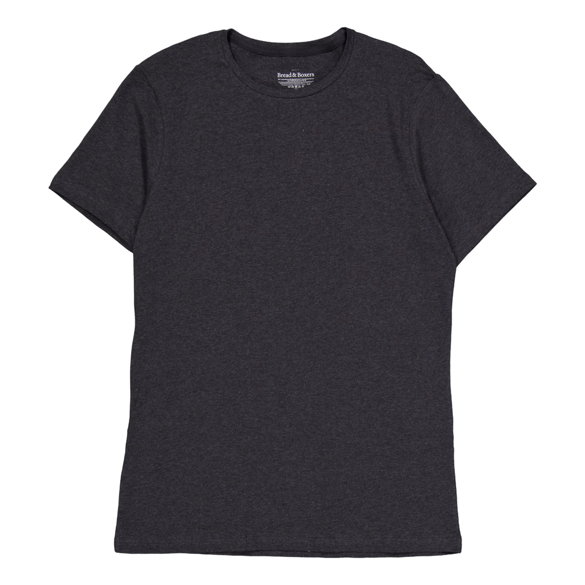 Crew-neck 2-pack Dark Grey Melange