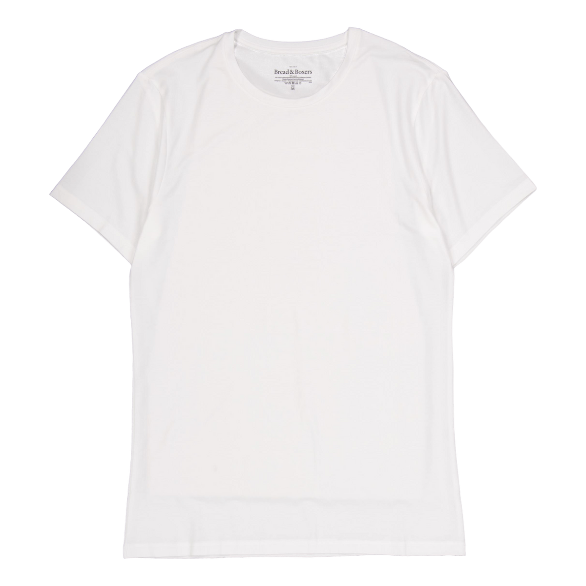 Crew-neck Tencel White