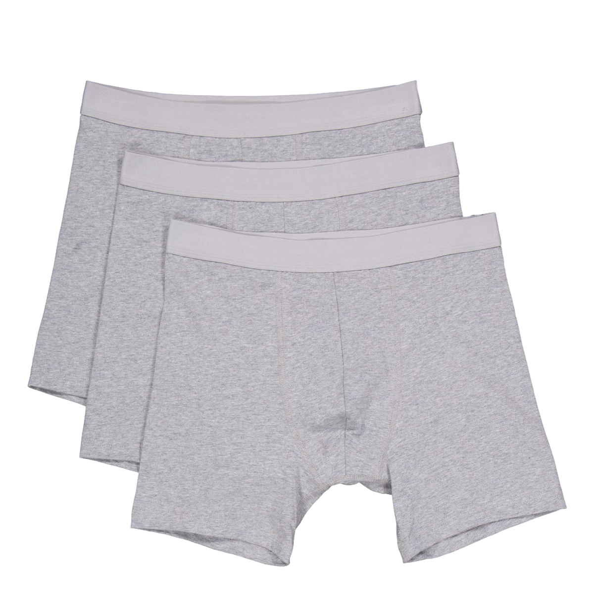 Boxer-brief Extra Long 3-pack Grey Melange