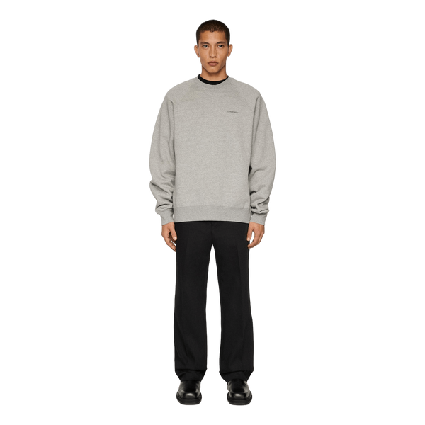 Callan Crew Neck Light Grey Melange