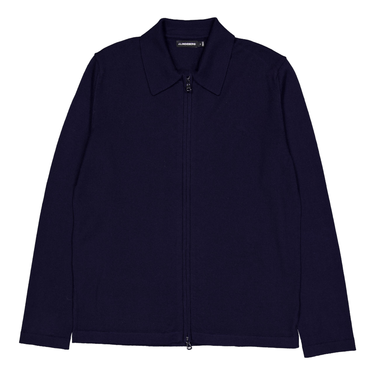 Kaleb Merino Zip Cardigan Jl Navy