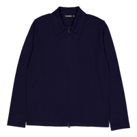 Kaleb Merino Zip Cardigan Jl Navy