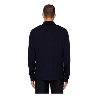 Kaleb Merino Zip Cardigan Jl Navy