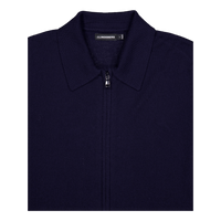 Kaleb Merino Zip Cardigan Jl Navy