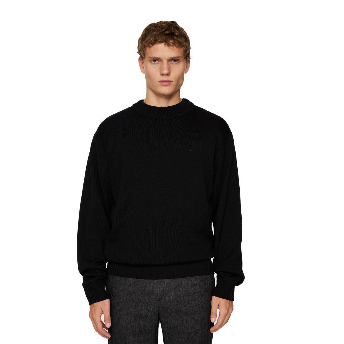 Kino Merino Crew Black