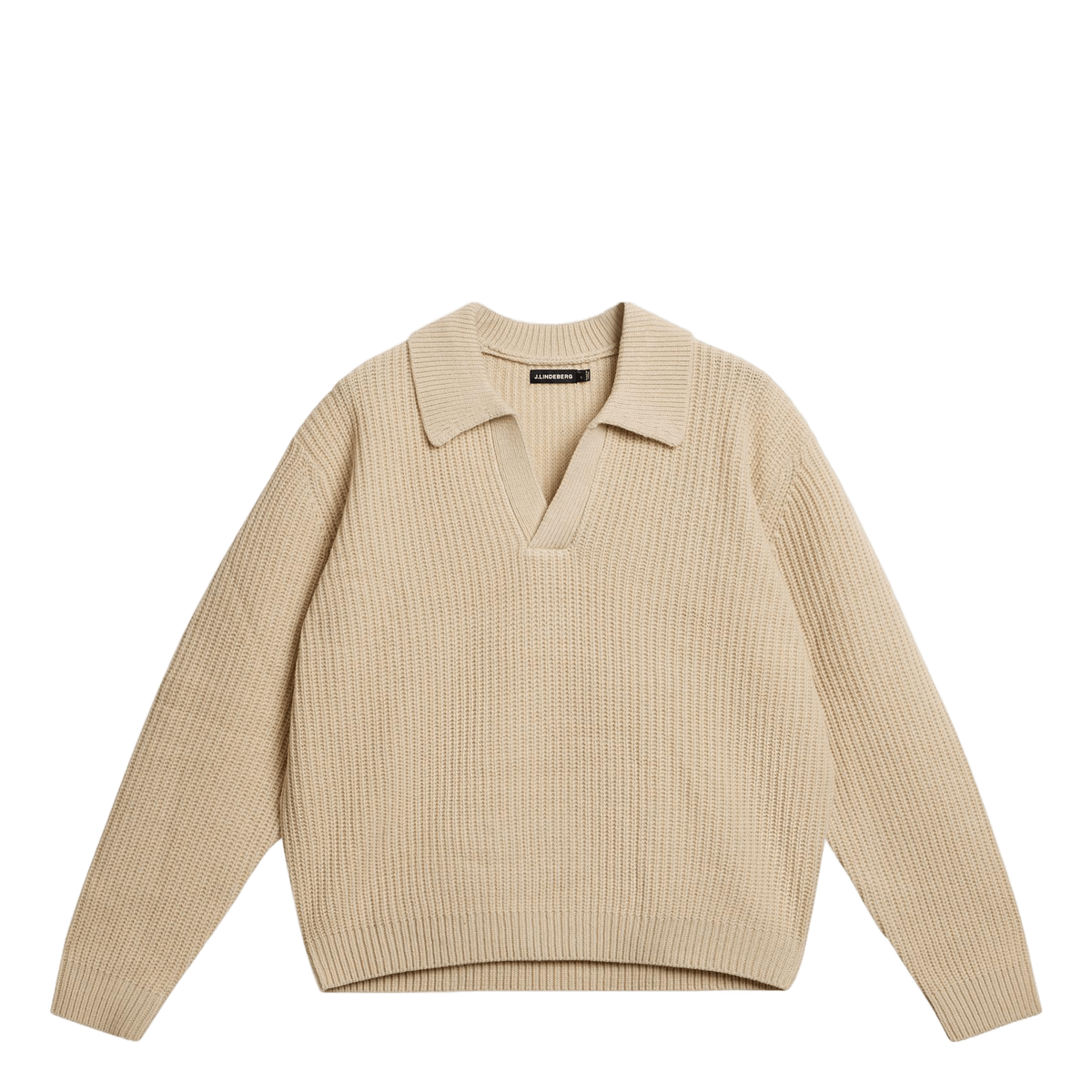 Jethro Heavy Polo Knit Moonbeam