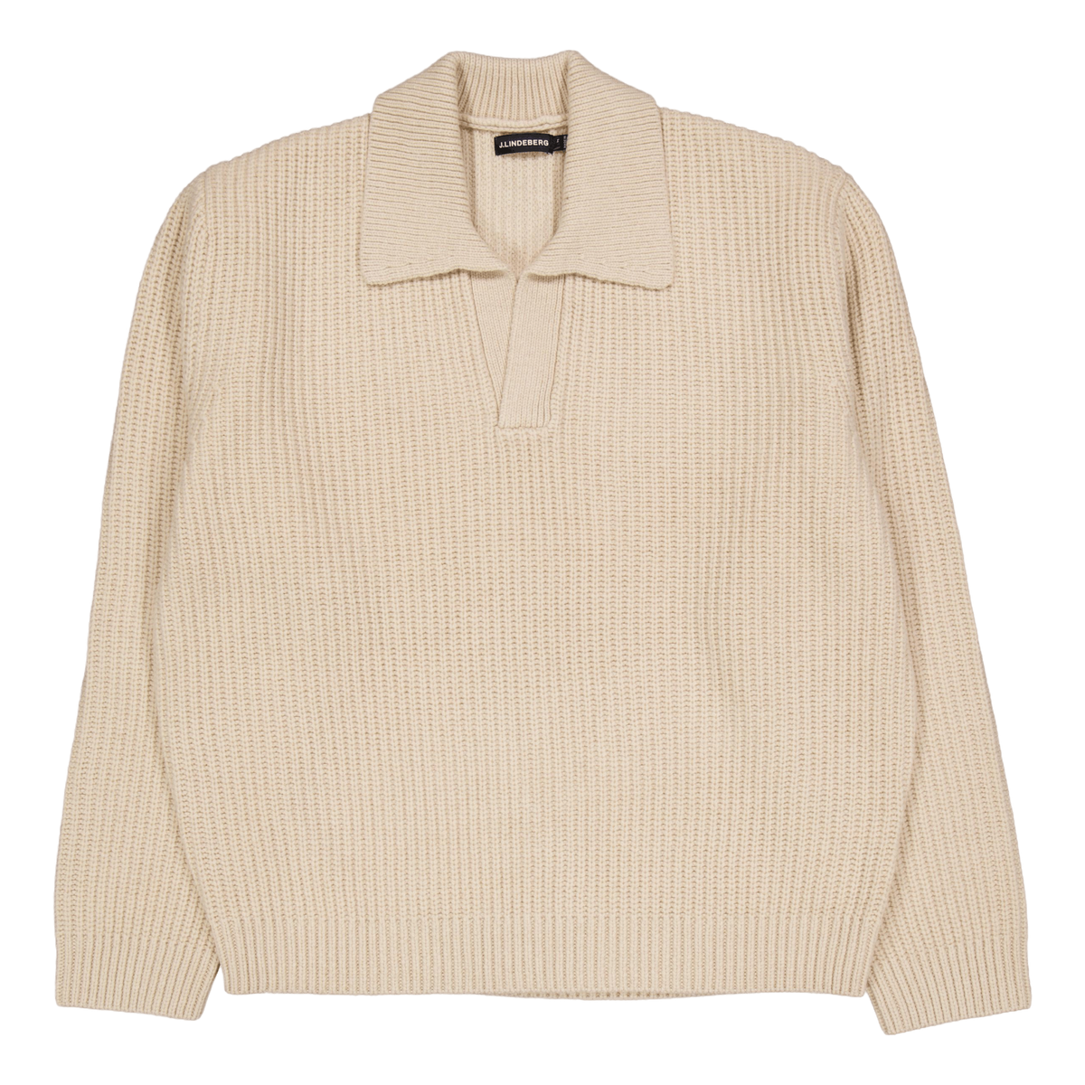 Jethro Heavy Polo Knit Moonbeam