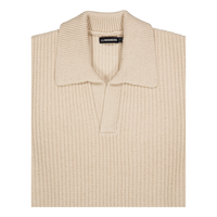 Jethro Heavy Polo Knit Moonbeam