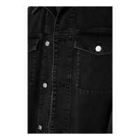 Hunt Washed Denim Overshirt Black