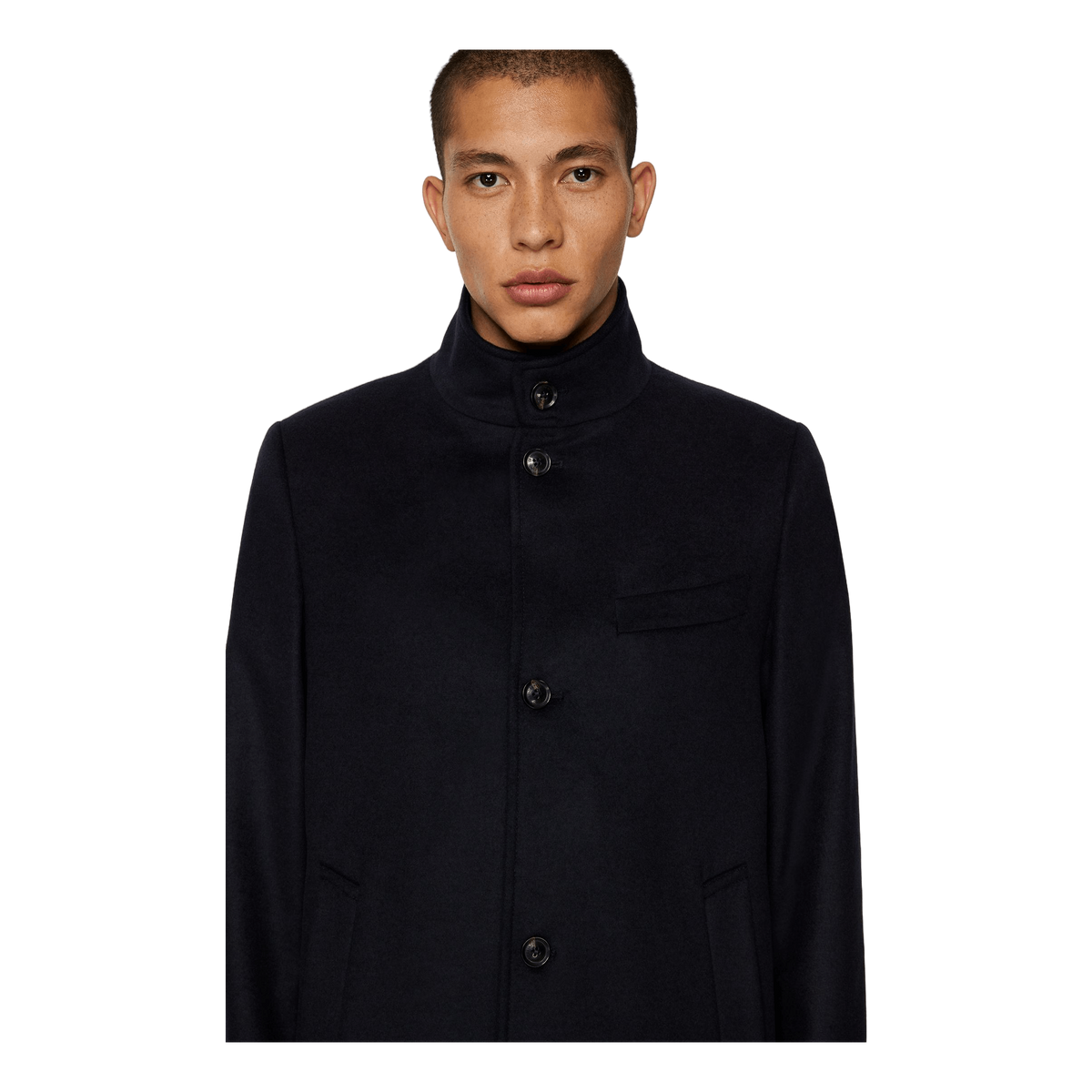 Jesse Melton Cashmere Coat Jl Navy