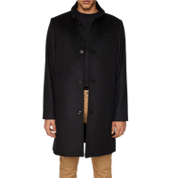 Jesse Melton Cashmere Coat Black