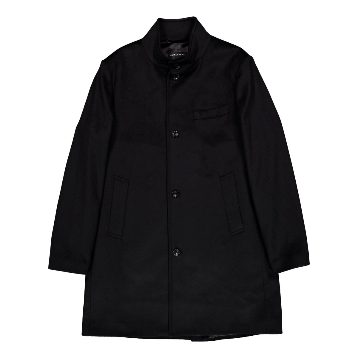 Jesse Melton Cashmere Coat Black